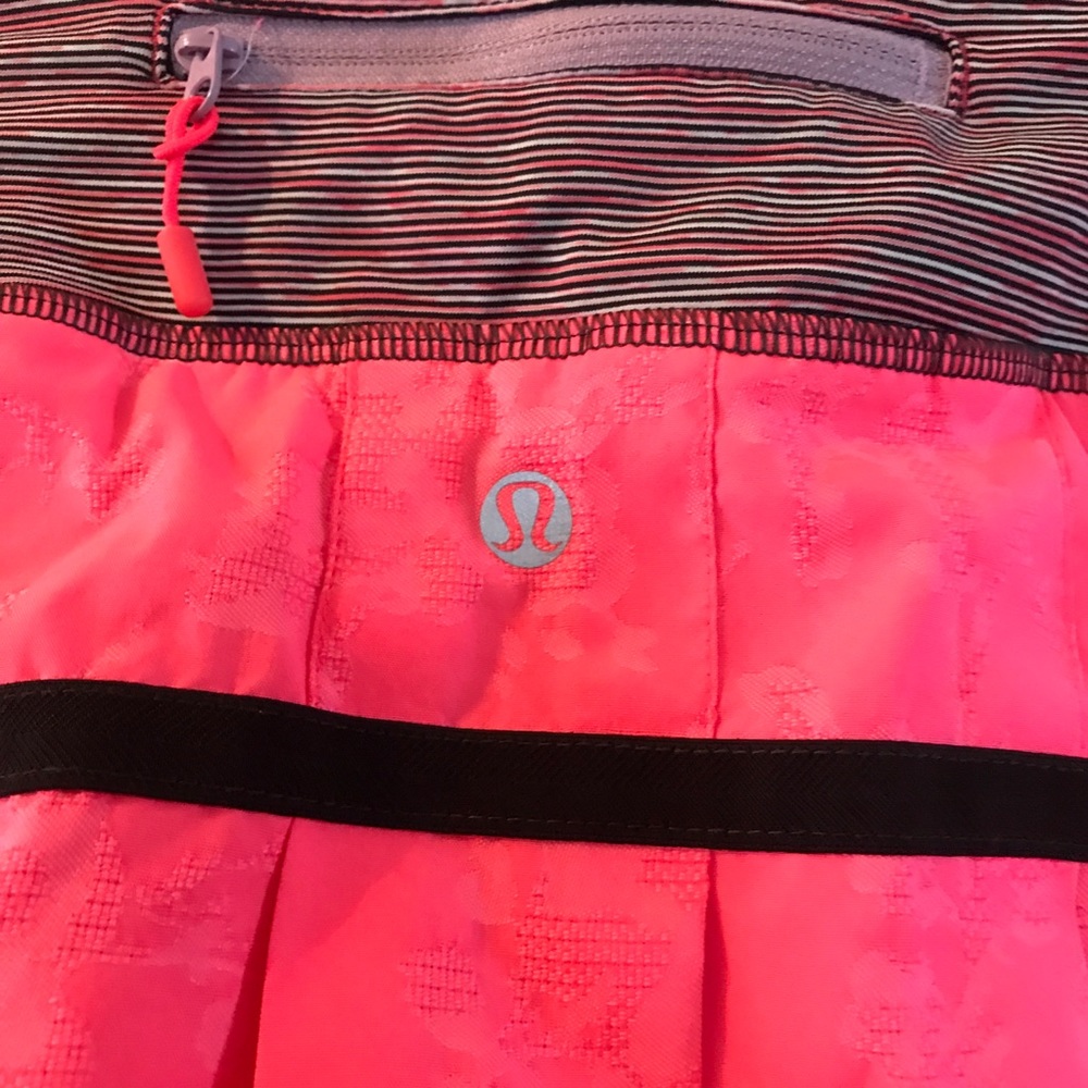 Lululemon Pace Setter Skirt Skort Flash Jacquard - Picture 5 of 8